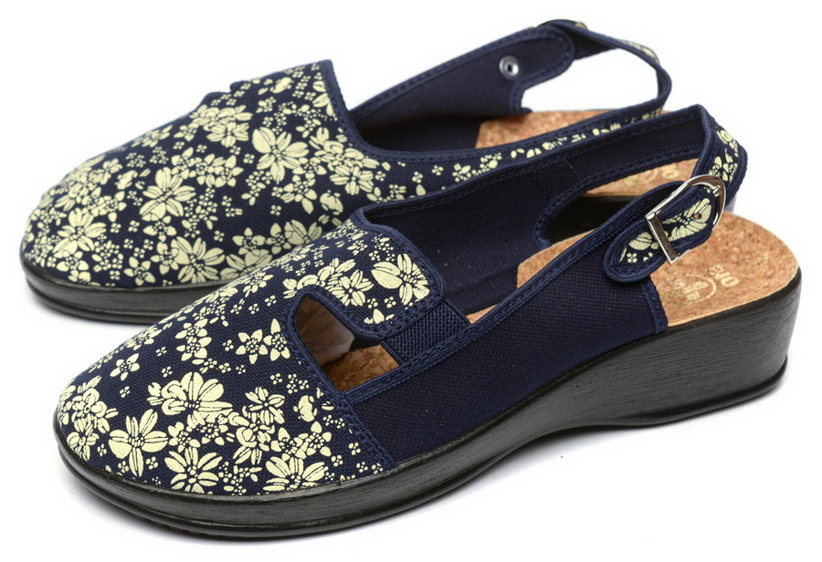 женские босоножки текстиль adanex