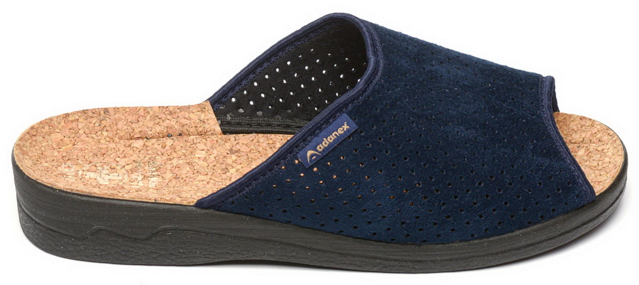 женские тапочки текстиль adanex