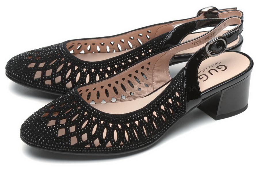 женские туфли натуральная кожа (велюр) gugu германия