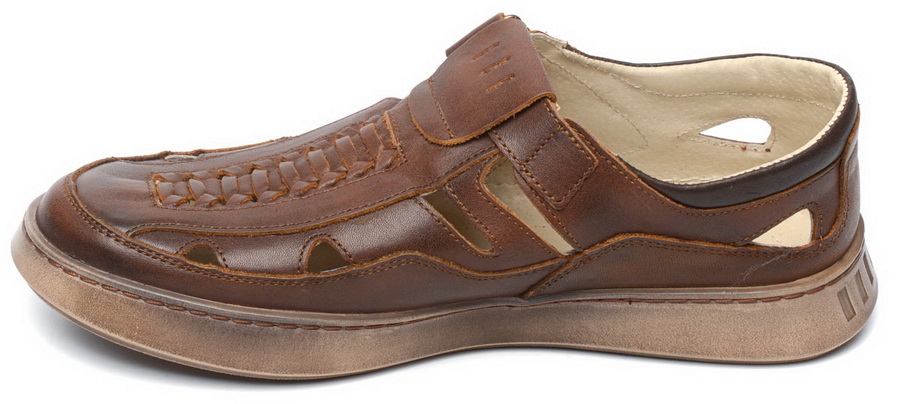 мужские летние полуботинки натуральная кожа corvetto италия