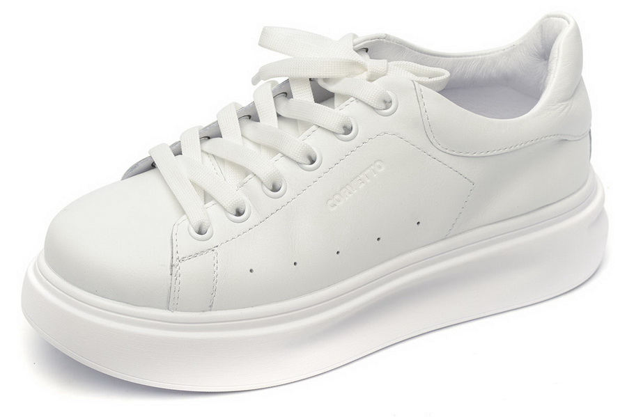 женские кроссовки натуральная кожа corvetto италия