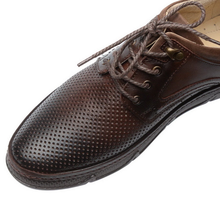 мужские полуботинки летние натуральная кожа corvetto италия