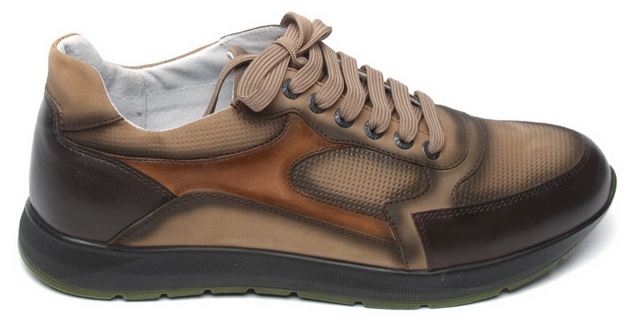 мужские полуботинки полуспортивные натуральная кожа corvetto италия