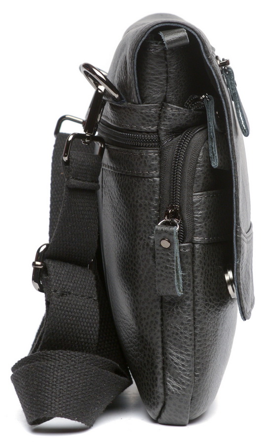 мужская сумка мессенджер натуральная кожа allan marco