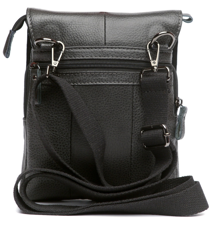 мужская сумка мессенджер натуральная кожа allan marco