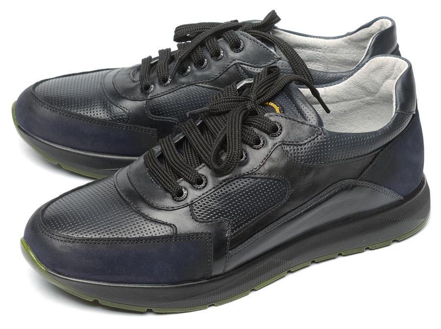 мужские полуботинки полуспортивные натуральная кожа corvetto италия