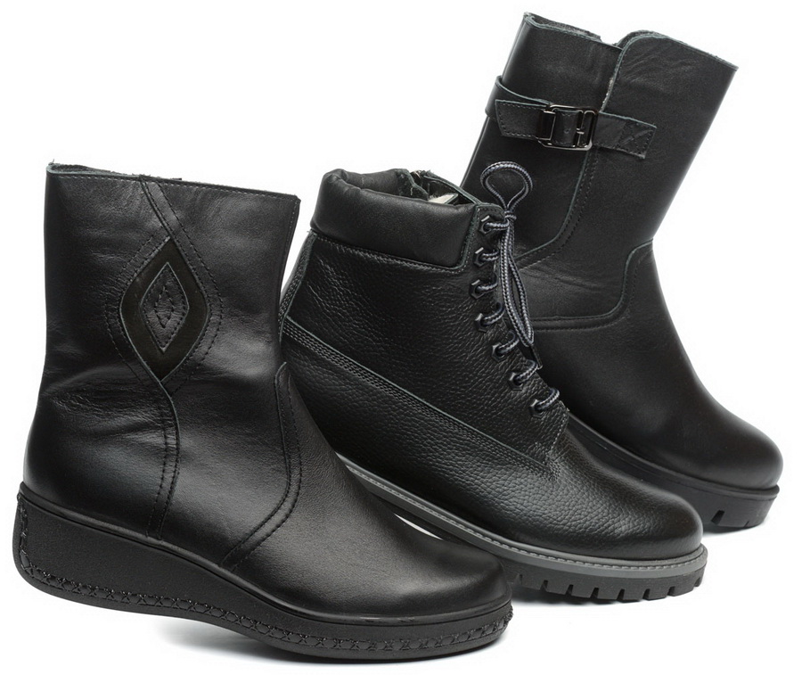 женские полусапоги натуральная кожа /шерсть россия