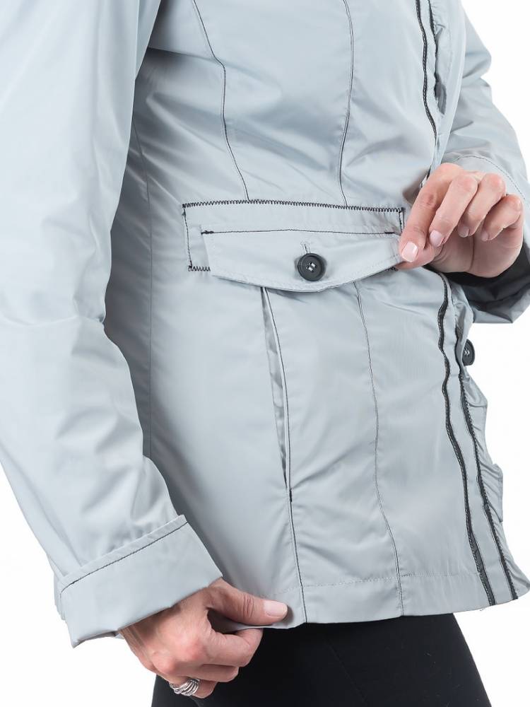 ветровка женская vlasta с рюшем размеры 46-58