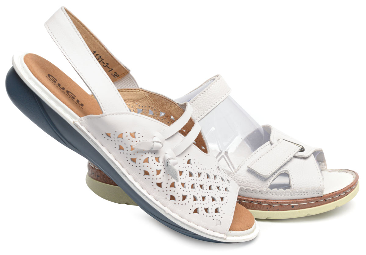 женские босоножки натуральная кожа gugu германия