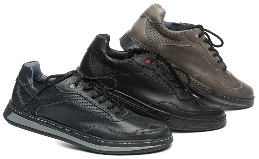 мужские полуботинки полуспортивные натуральная кожа corvetto италия