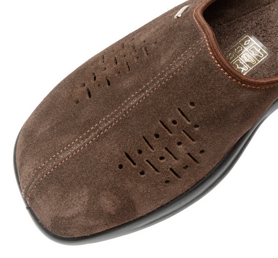 мужские тапочки натуральная кожа (велюр) марко беларусь