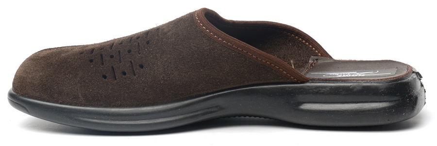 мужские тапочки натуральная кожа (велюр) марко беларусь