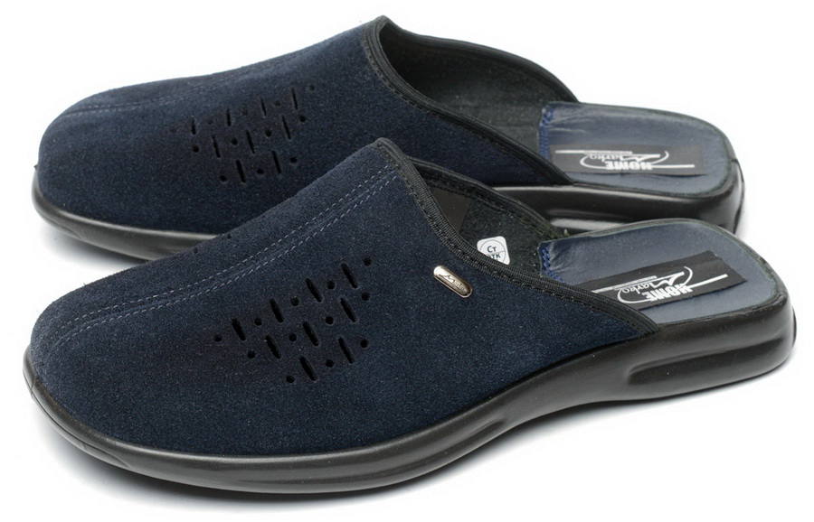 мужские тапочки натуральная кожа (велюр) марко беларусь