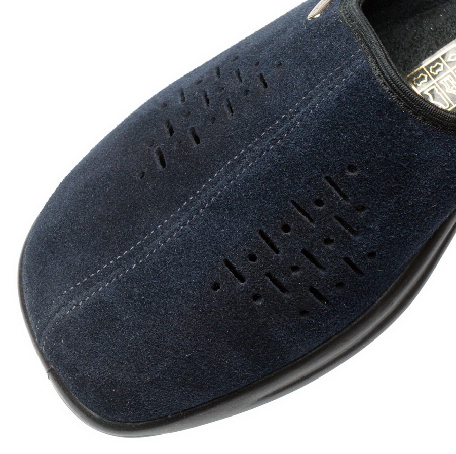 мужские тапочки натуральная кожа (велюр) марко беларусь