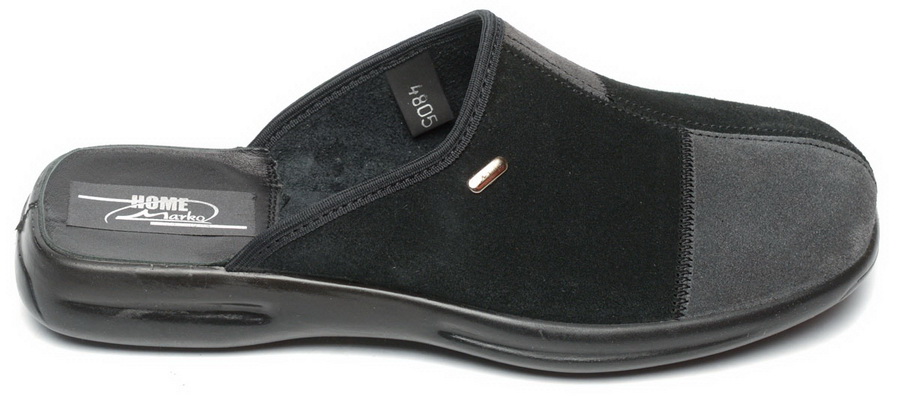 мужские тапочки натуральная кожа (велюр) марко беларусь