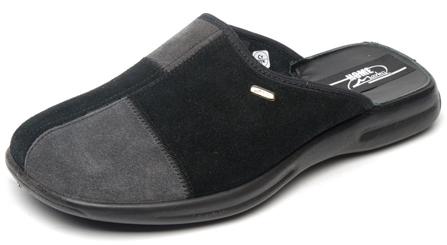 мужские тапочки натуральная кожа (велюр) марко беларусь