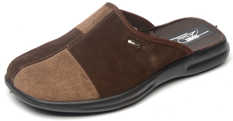 мужские тапочки натуральная кожа (велюр) марко беларусь