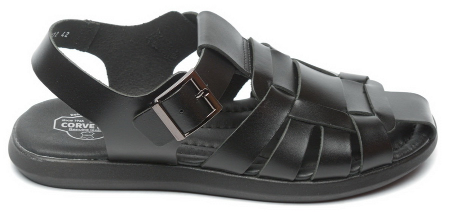 мужские летние сандалии натуральная кожа corvetto италия