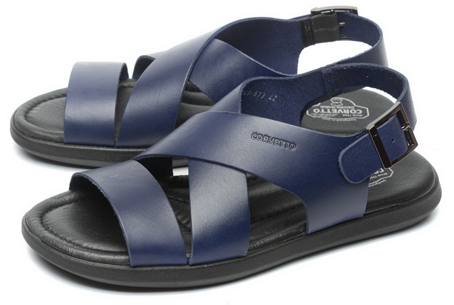 мужские летние сандалии натуральная кожа corvetto италия