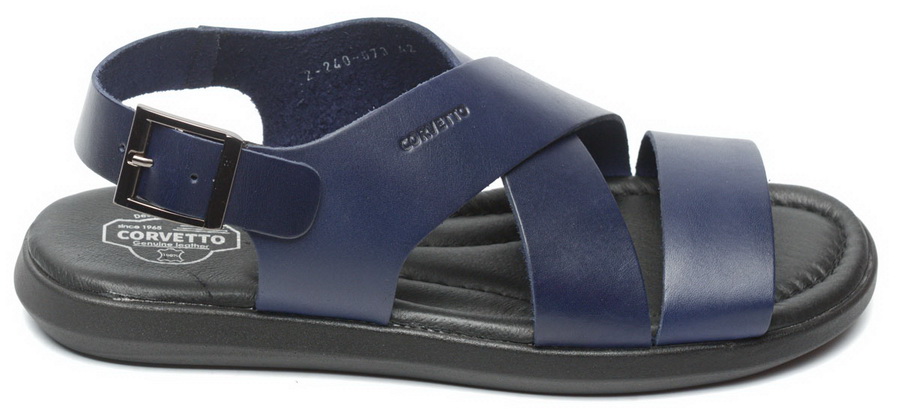 мужские летние сандалии натуральная кожа corvetto италия