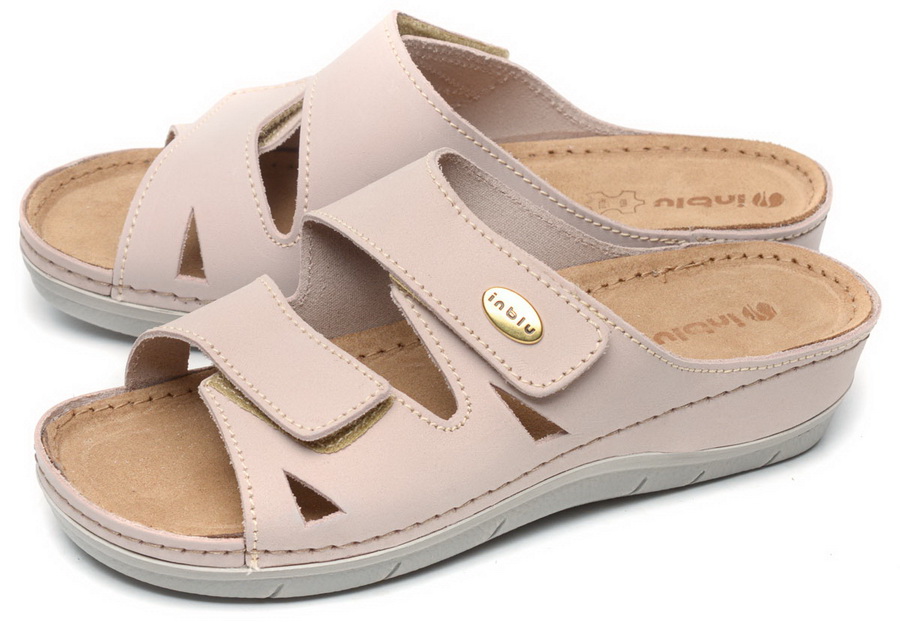 женские босоножки натуральная кожа inblu