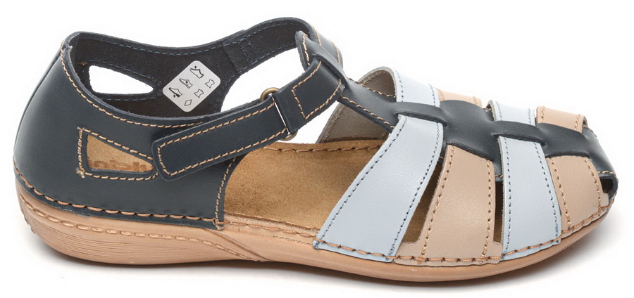 женские босоножки натуральная кожа inblu