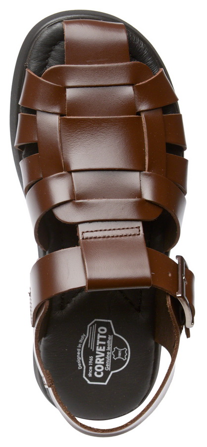 мужские летние сандалии натуральная кожа corvetto италия