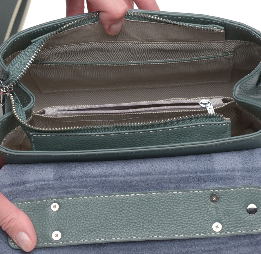 женская сумка натуральная кожа  kiki lok корея