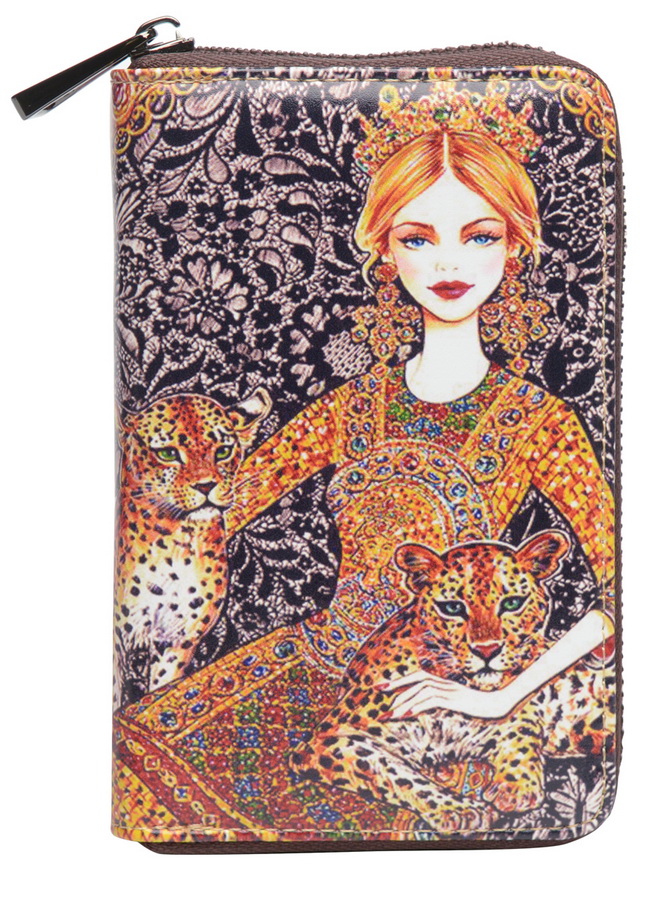 женский кошелек натуральная кожа корея