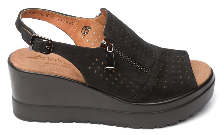 женские босоножки натуральная кожа (нубук) марко беларусь