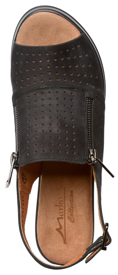 женские босоножки натуральная кожа (нубук) марко беларусь