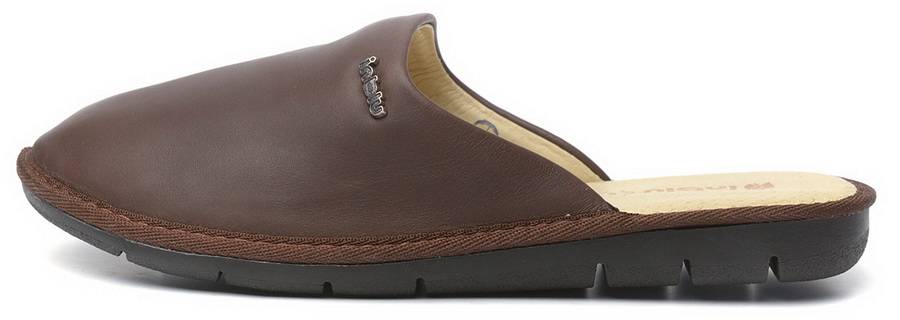 мужские тапочки натуральная кожа inblu