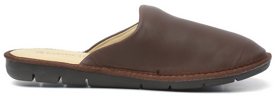 мужские тапочки натуральная кожа inblu