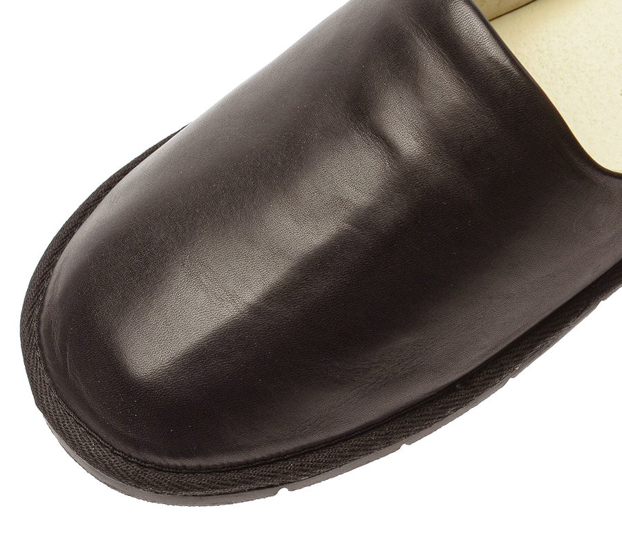 мужские тапочки натуральная кожа inblu