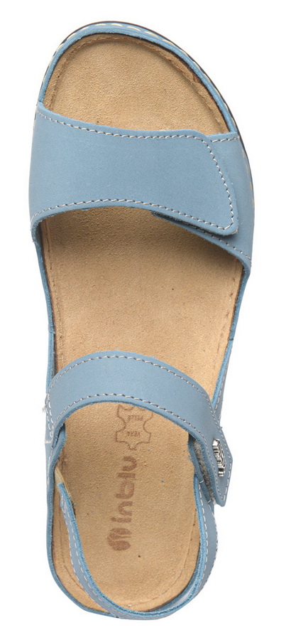 женские босоножки натуральная кожа inblu