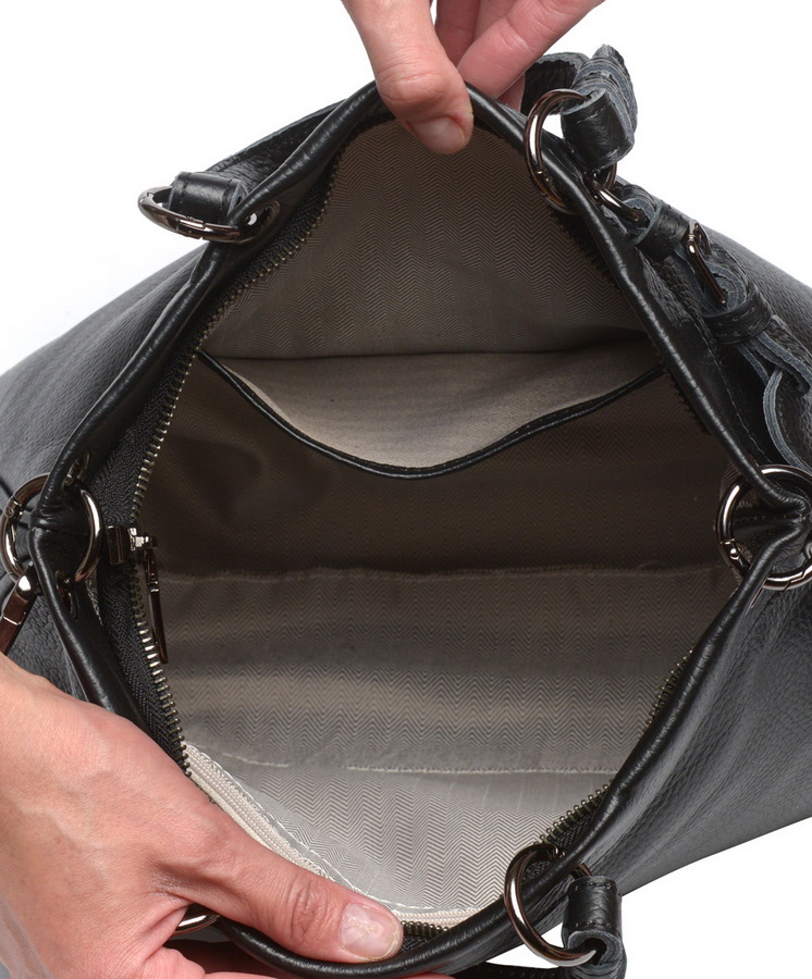 женская сумка натуральная кожа kiki lok корея