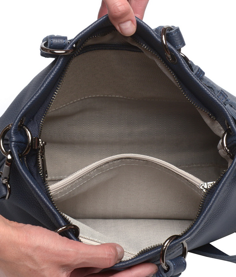 женская сумка натуральная кожа  kikilok корея