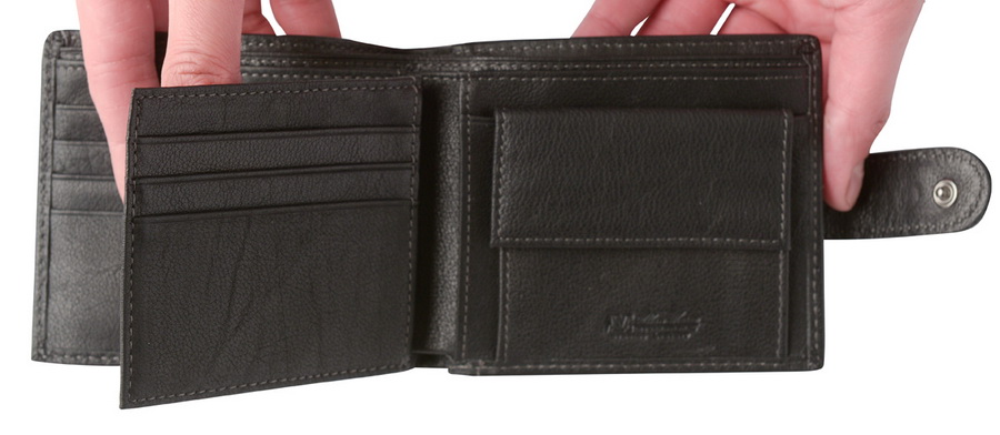 мужской кошелек натуральная кожа allan marco