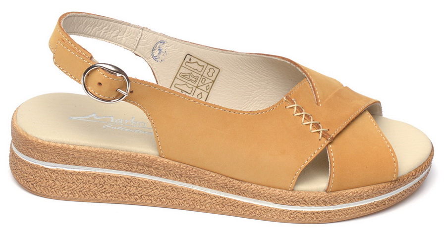 женские босоножки натуральная кожа (нубук)  марко беларусь