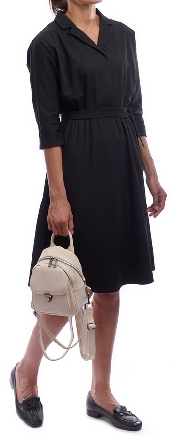 женский рюкзак натуральная кожа kikilok корея