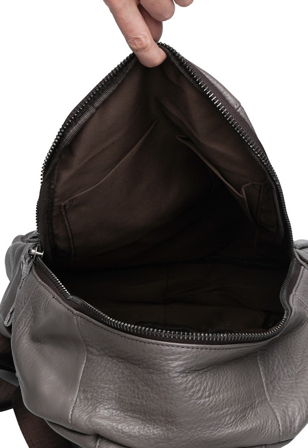 рюкзак натуральная кожа kiki lok корея