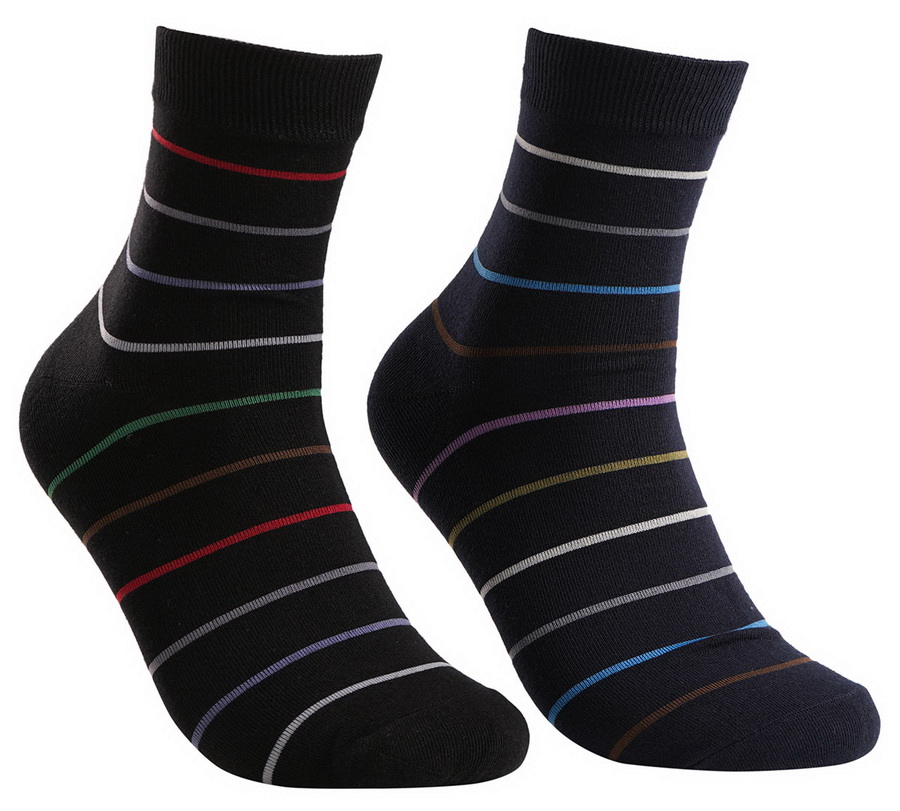 мужские носки  полоса kikiya корея