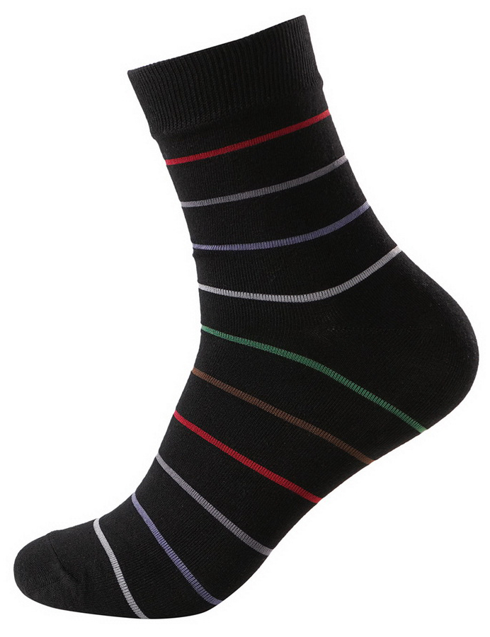 мужские носки  полоса kikiya корея