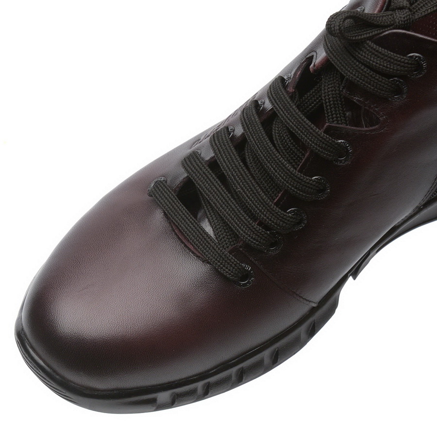 мужские ботинки полуспортивные натуральная кожа / байка corvetto