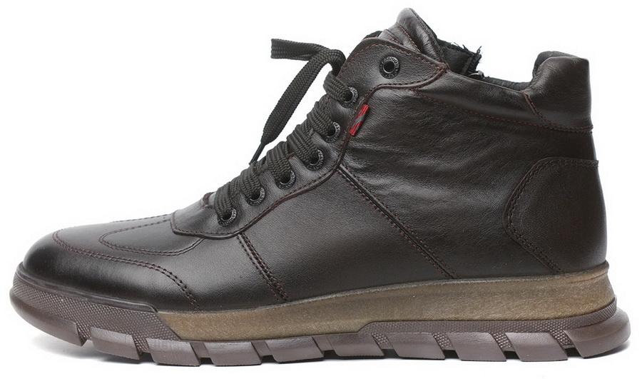 мужские ботинки натуральная кожа / шерсть corvetto