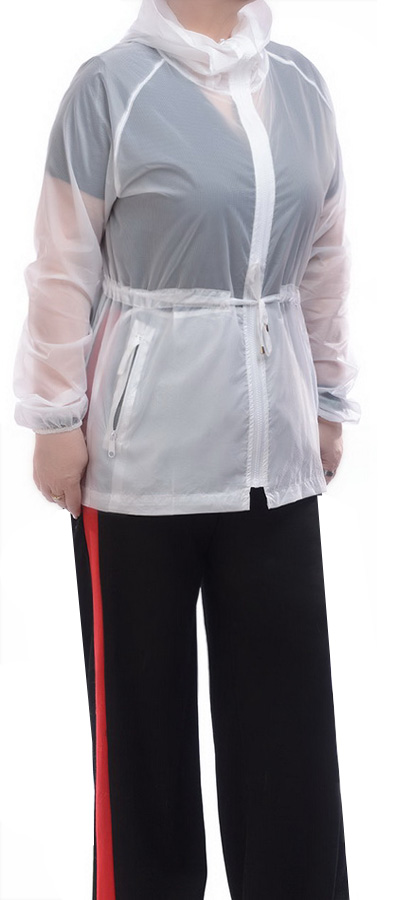 ветровка женская удлиненная  xl(46)-8xl(60) hong kong