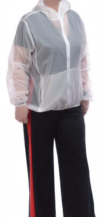 ветровка женская удлиненная  xl(46)-8xl(60) hong kong