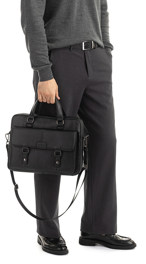 мужской портфель натуральная кожа corvetto