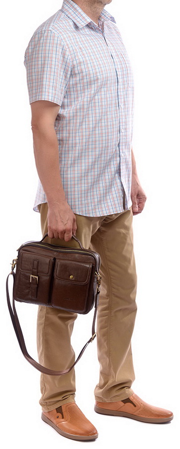 мужская сумка натуральная кожа corvetto