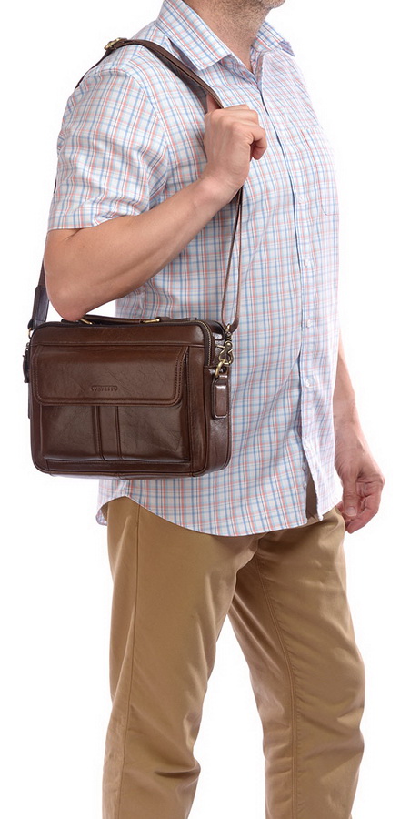 мужская сумка натуральная кожа corvetto